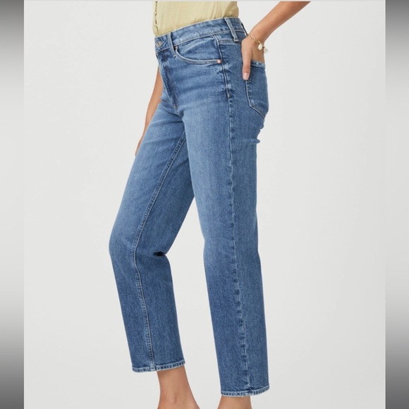 Paige Denim Sarah Straight Ankle Jeans - Picture 2 of 9